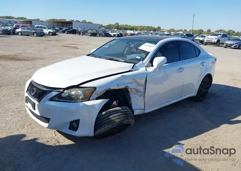 2012 Lexus Is 250 z USA, uszkodzony, nr VIN JTHCF5C21C5055987